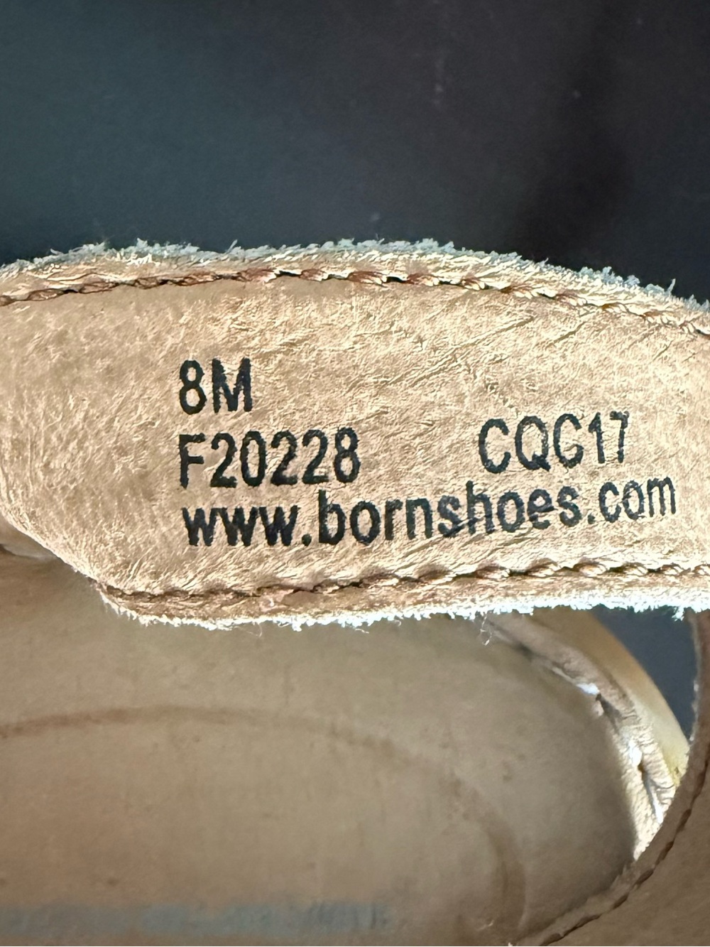 Born grey sandals, size 8 - Picture 4 of 7
